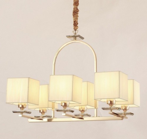 Подвесная люстра Lumina Deco Liniano LDP 17100-6 GD Подвесная люстра Lumina Deco Liniano LDP 17100-6 GD