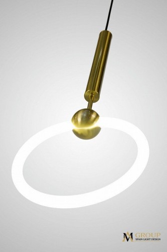 Подвесной светильник AM-Group AM453 AM453 D250 GOLD