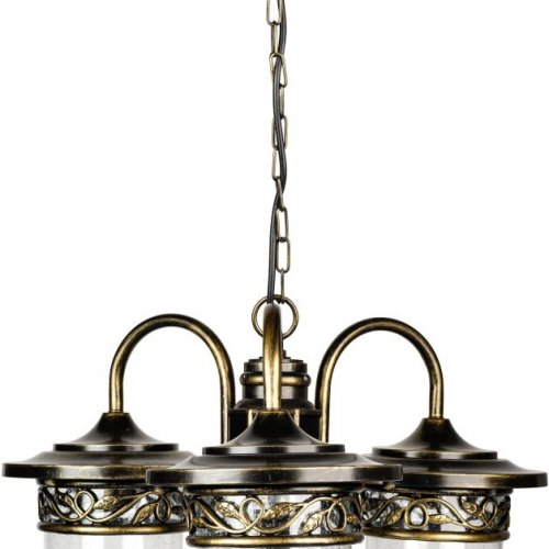 Уличный светильник подвесной Oasis Light KRAKOV 1 L 87270L/18/3 Gb