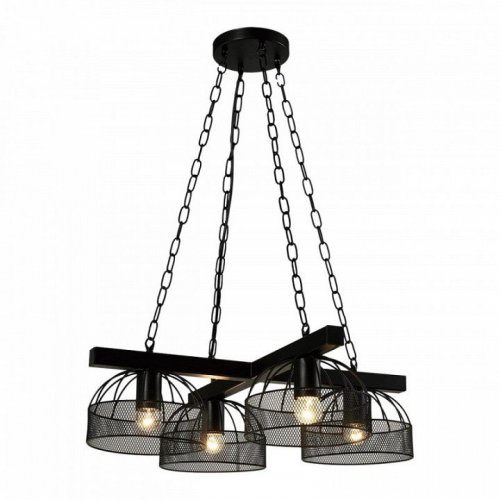 Подвесная люстра IMEX Ringo MD.20461-4-P-BK Подвесная люстра IMEX Ringo MD.20461-4-P-BK