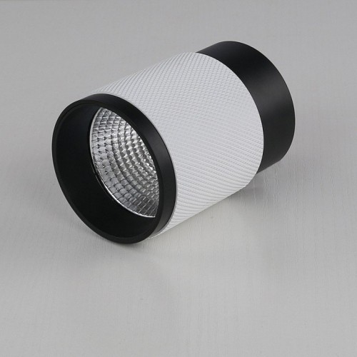 Накладной светильник iLedex Technical Delta 1955-10W-3000K-36 BK+WH