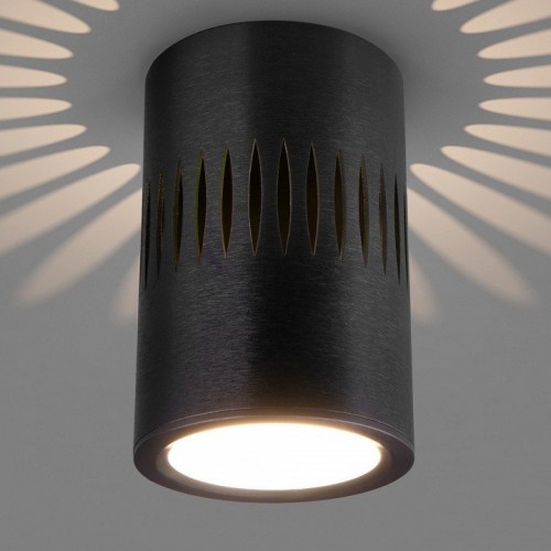 Потолочный светодиодный светильник Elektrostandard DLS026 7W 4200К черный a052837 Потолочный светодиодный светильник Elektrostandard DLS026 7W 4200К черный a052837