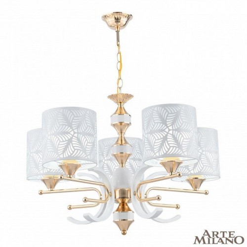 Подвесная люстра Arte Milano Florentia-2097 302097/5 Wh/Gd