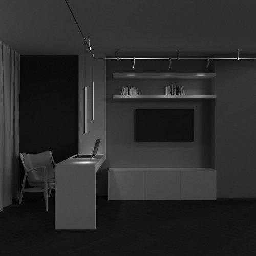 Подвесной светильник Maytoni Technical Focus Led TR156-1-5W4K-PT