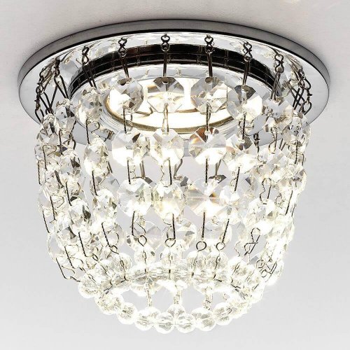 Встраиваемый светильник Ambrella light Crystal K2075 CH/CL
