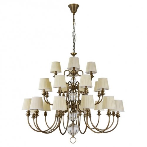 Подвесная люстра Newport 3100 31010+12/C black brass без абажуров