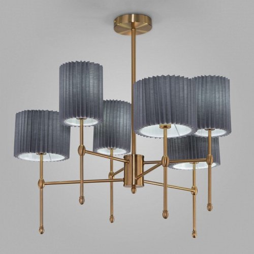 Люстра на штанге Eurosvet Notturno 60162/6 латунь Люстра на штанге Eurosvet Notturno 60162/6 латунь