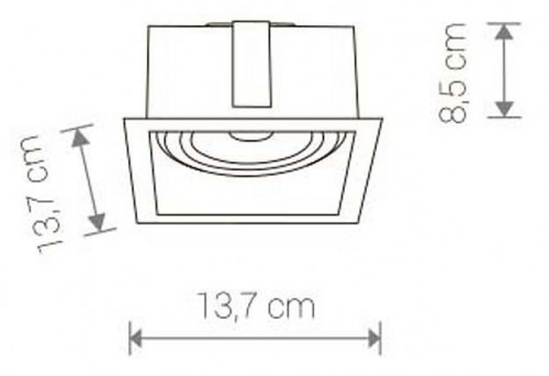 Встраиваемый светильник Nowodvorski Mod 9417