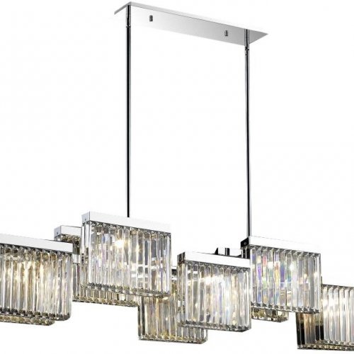 Подвесная люстра DeLight Collection Broadway EP68031L-10 chrome