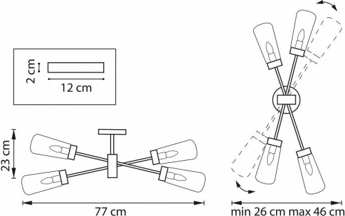 Настенный светильник Lightstar Crotone 690643