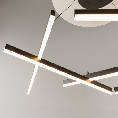 Подвесная люстра Maytoni Line MOD016PL-L80BK Подвесная люстра Maytoni Line MOD016PL-L80BK