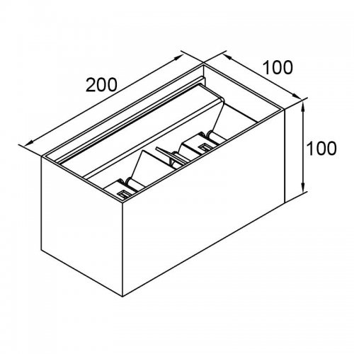 Настенный уличный светильник Mantra DAVOS 9224