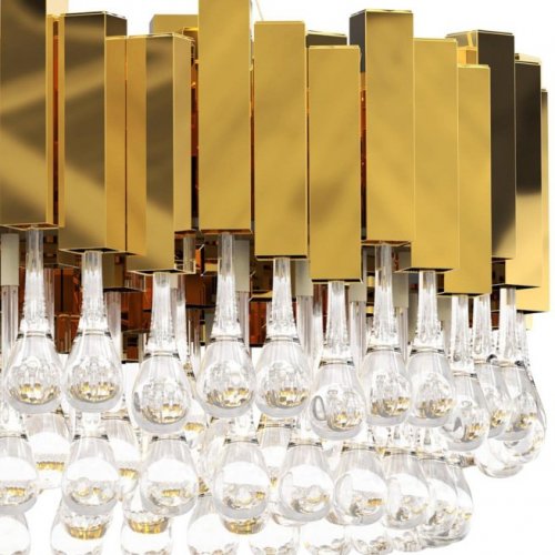 Подвесная люстра Trump KM0988P-16 gold