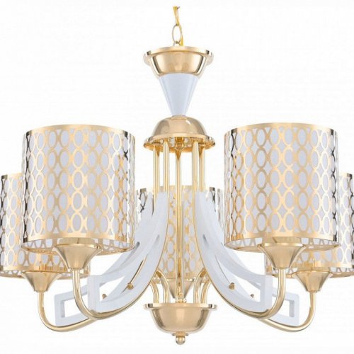 Подвесная люстра Florentia-3387 303387/5 Wh/Gd Подвесная люстра Florentia-3387 303387/5 Wh/Gd