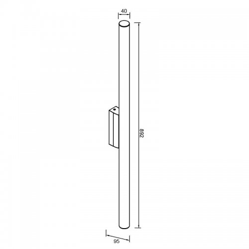 Настенный светильник-подсветка Mantra ANTIGA 9259 Настенный светильник-подсветка Mantra ANTIGA 9259
