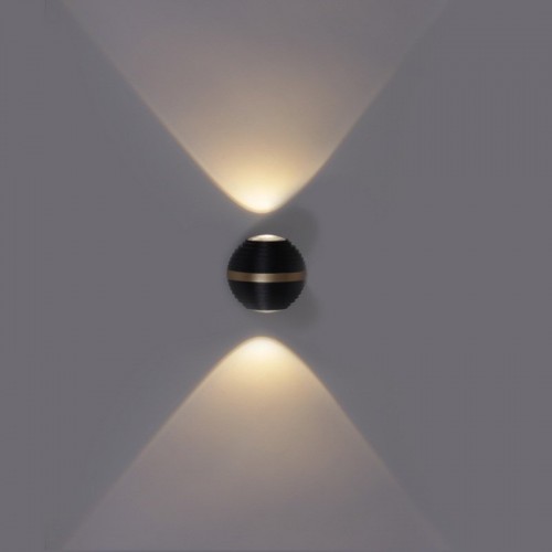 Архитектурная подсветка Reluce 86828-9.2-002TLF LED2*3W BK