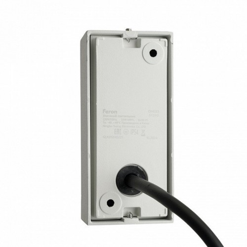 Светильник садово-парковый Feron DH023,на стену, GU10 MR11 230V, серый Светильник садово-парковый Feron DH023,на стену, GU10 MR11 230V, серый