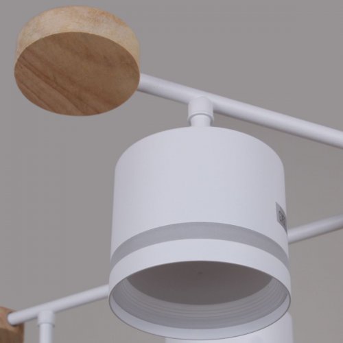 Потолочная люстра Reluce 78730-0.3-08 GX53 WH+WOOD