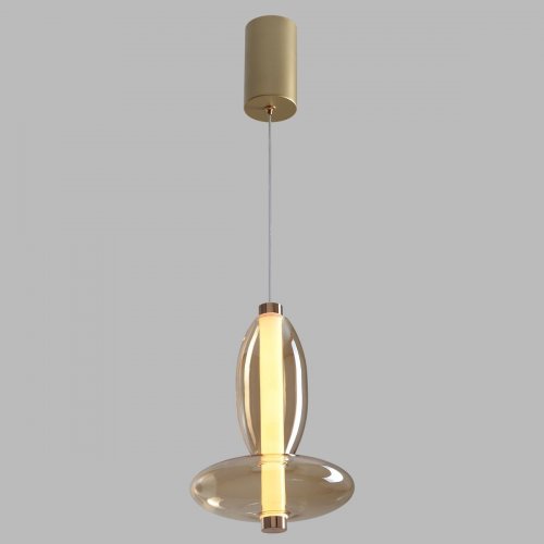 Подвесной светодиодный светильник Crystal Lux Quasar SP7W Led Amber Подвесной светодиодный светильник Crystal Lux Quasar SP7W Led Amber