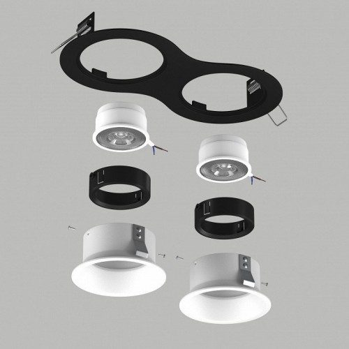 Встраиваемый светильник Lightstar Domino D6270606BMOD