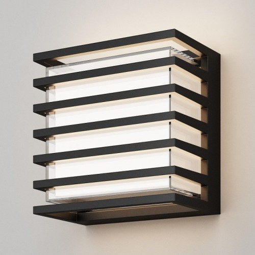 Уличный настенный светодиодный светильник Maytoni Downing Street O020WL-L10B4K