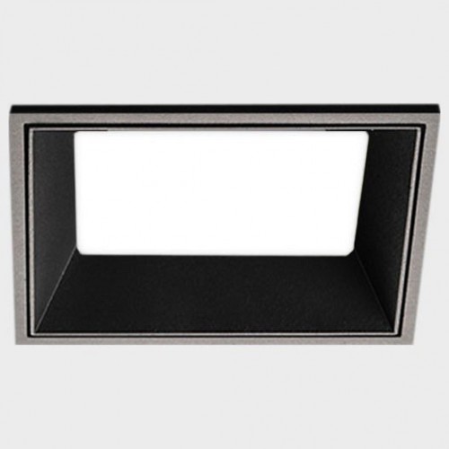 Встраиваемый светодиодный светильник Italline IT06-6019 black 3000K