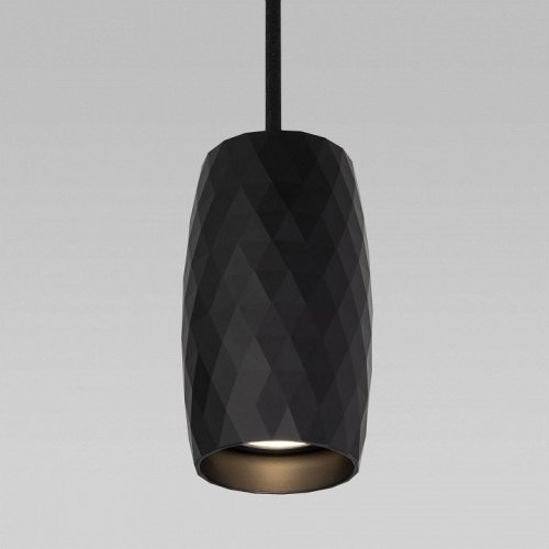 Подвесной светодиодный светильник Eurosvet Bonaldo 50246/1 Led черный Подвесной светодиодный светильник Eurosvet Bonaldo 50246/1 Led черный