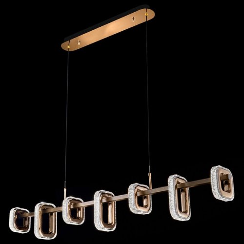 Подвесная люстра Theona LE7701/7L Grey/Gold