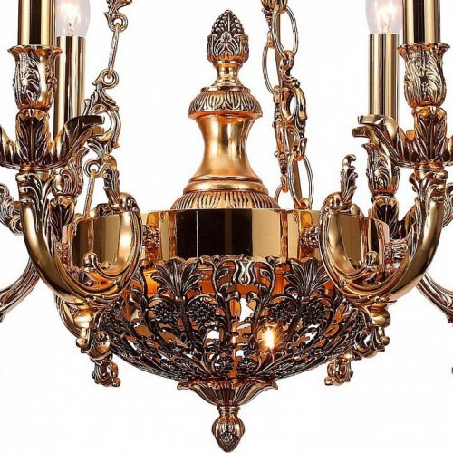 Подвесная люстра Lucia Tucci Firenze 1781.6.2 Antique Gold