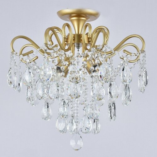 Потолочная люстра Reluce 04066-0.3-04 MATT GOLD+CR