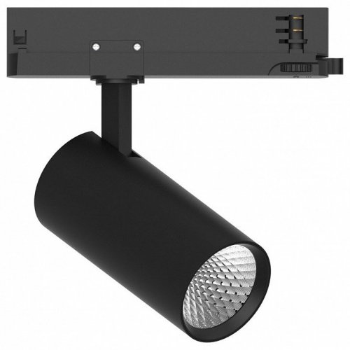 Светодиодный светильник Feron AL147 трековый на шинопровод 20W 4000K 35 градусов черный, 3х фазный