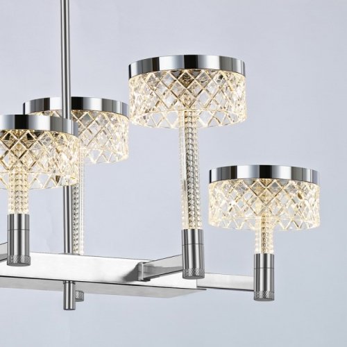 Подвесная люстра DeLight Collection Diamond cut MD21020075-8B chrome