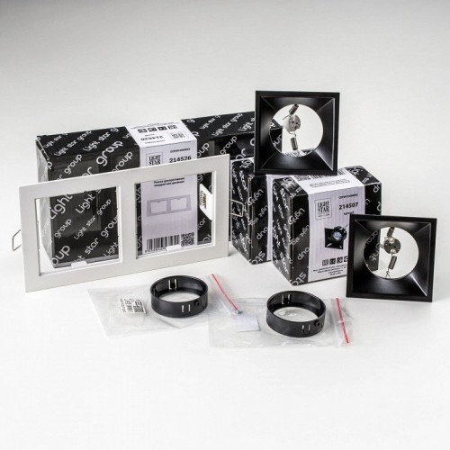 Встраиваемый светильник Lightstar Domino D5260707BMOD