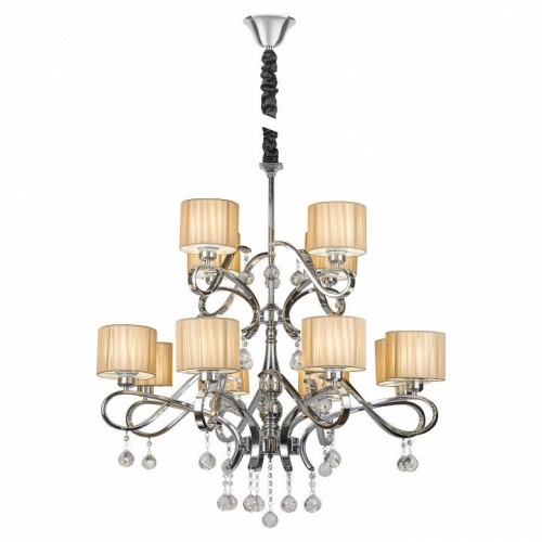 Подвесная люстра AM-Group DIANA DIANA SP8+4 Подвесная люстра AM-Group DIANA DIANA SP8+4