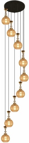 Подвесная люстра Reluce 02001-0.9-09 Amber