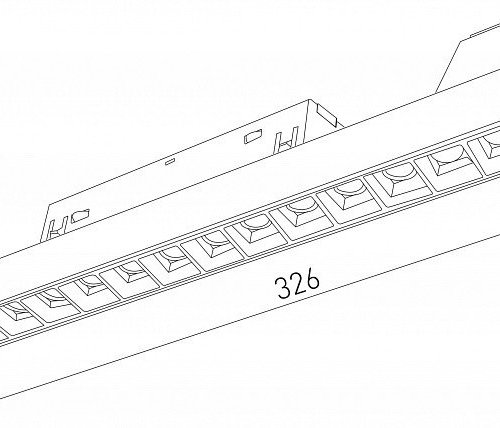 Встраиваемый светильник Elektrostandard Slim Magnetic a066585