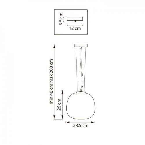 Подвесной светильник Grazia 608116