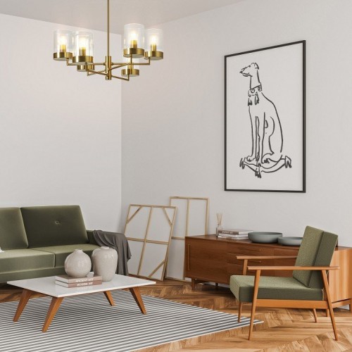 Потолочная люстра Freya Clip FR5426PL-06BS Потолочная люстра Freya Clip FR5426PL-06BS