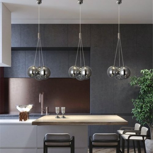 Подвесной светильник 19152 19152P/3 silver