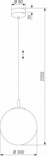 Подвесной светильник TK Lighting Cadix 4610 Cadix Gold