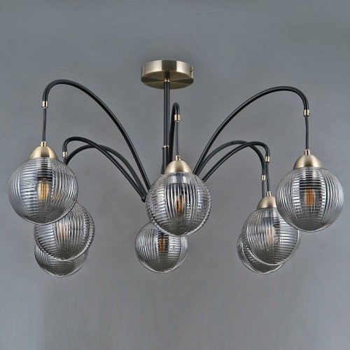 Потолочная люстра Illumico IL0433-8PSQ-79 BK AB