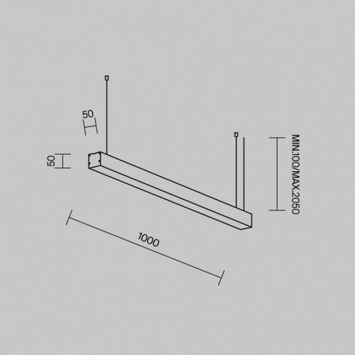 Подвесной светильник Maytoni Technical LL312027 Подвесной светильник Maytoni Technical LL312027