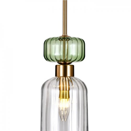 Подвесной светильник Gloss 1141/1S Green/Clear Подвесной светильник Gloss 1141/1S Green/Clear
