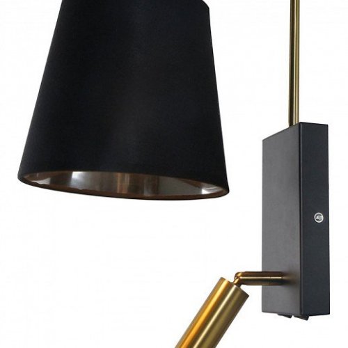 Бра с подсветкой Escada Comfy 589/1A Black Бра с подсветкой Escada Comfy 589/1A Black