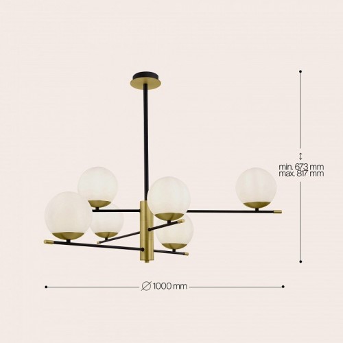 Подвесной светильник Maytoni Nostalgia MOD048PL-06G