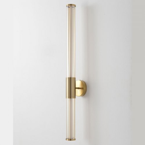 Настенный светодиодный светильник Crystal Lux Lineup AP18W Led Brass