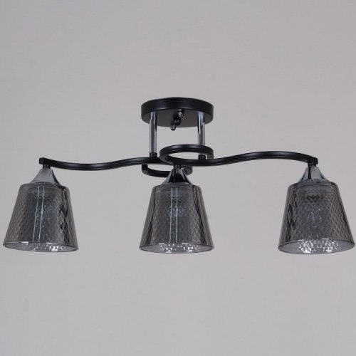 Потолочная люстра Reluce 06089-0.3-03 BK+CR