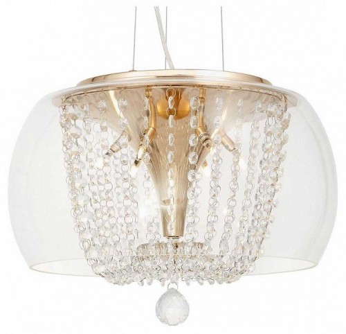 Подвесной светильник Lumina Deco Disposa LDP 7018-400 PR+F.GD