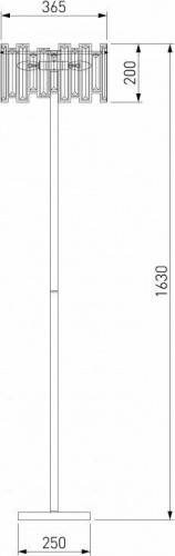 Торшер Bogate's Cella 01150/3 Strotskis