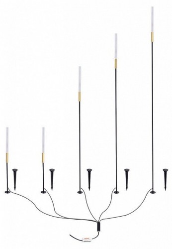 Грунтовый светильник Arte Lamp Muster A1083PA-5BK